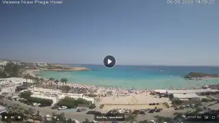 Thumbnail September 6, 2026 11:00 Ayia Napa Cyprus - Nissi Beach Panorama
