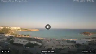 Thumbnail September 6, 2026 15:00 Ayia Napa Cyprus - Nissi Beach Panorama