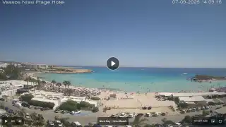 Thumbnail September 7, 2026 11:00 Ayia Napa Cyprus - Nissi Beach Panorama