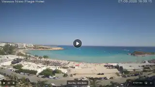 Thumbnail September 7, 2026 13:00 Ayia Napa Cyprus - Nissi Beach Panorama