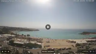 Thumbnail September 9, 2026 07:00 Ayia Napa Cyprus - Nissi Beach Panorama