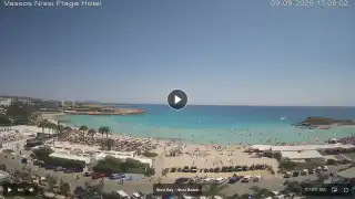 Thumbnail September 9, 2026 10:00 Ayia Napa Cyprus - Nissi Beach Panorama