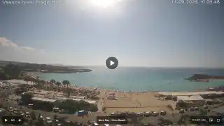 Thumbnail September 11, 2026 07:00 Ayia Napa Cyprus - Nissi Beach Panorama