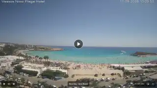 Thumbnail September 11, 2026 10:00 Ayia Napa Cyprus - Nissi Beach Panorama