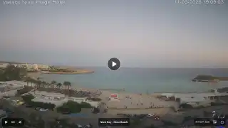 Thumbnail September 11, 2026 16:00 Ayia Napa Cyprus - Nissi Beach Panorama