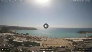Thumbnail September 12, 2026 07:00 Ayia Napa Cyprus - Nissi Beach Panorama