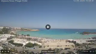 Thumbnail September 12, 2026 12:00 Ayia Napa Cyprus - Nissi Beach Panorama