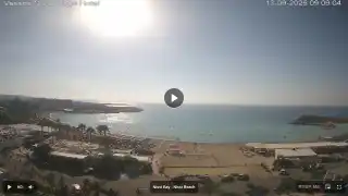 Thumbnail September 13, 2026 06:00 Ayia Napa Cyprus - Nissi Beach Panorama
