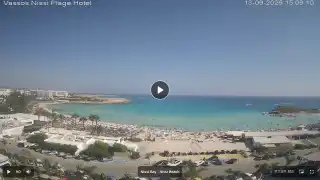 Thumbnail September 13, 2026 12:00 Ayia Napa Cyprus - Nissi Beach Panorama