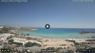 Thumbnail September 21, 2026 11:00 Ayia Napa Cyprus - Nissi Beach Panorama